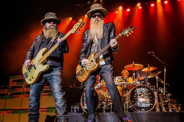 ZZ Top performance in Amsterdam 2016