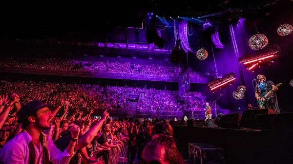 Zespół Pearl Jam Ziggo Dome Czerwca 2018 Amsterdamie Holandia — Zdjęcie stockowe