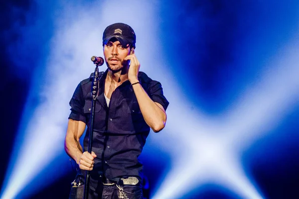 Cantante Enrique Iglesias Ziggo Dome Noviembre 2019 Amsterdam Países Bajos — Foto de Stock