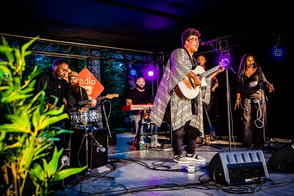 Augustus 2019 Lowlands Festival Países Bajos Brittany Howard — Foto de Stock