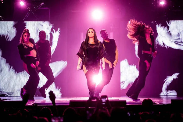 Demi Lovato June 18Th 2018 Afas Live Amsterdam — Stock Photo, Image