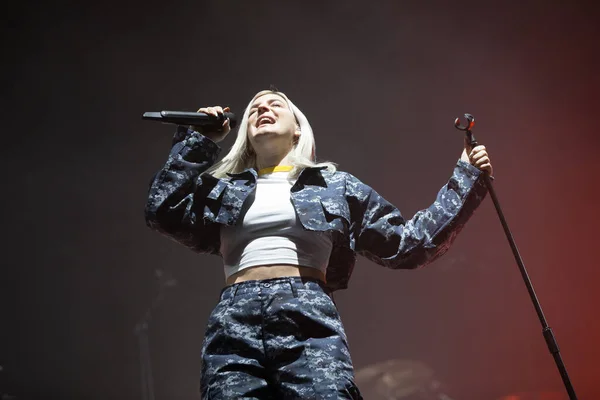 Junio 2019 Pinkpop Festival Landgraaf Países Bajos Concierto Anne Marie — Foto de Stock