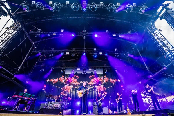 Června2019 Pinkpop Festival Landgraaf Nizozemsko Koncert George Ezry — Stock fotografie