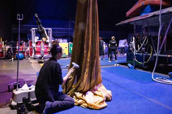 Квітня 2020 Ziggo Dome Amsterdam Нідерланди Виступ Cirque Soleil Varekai — стокове фото