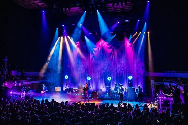 2020 Tivoli Vredenburg Utrecht Hollanda Echo Bunnymen — Stok fotoğraf