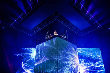 DJ Kygo at Ziggo Dome on February 13, 2018 in Amsterdam, Netherlands