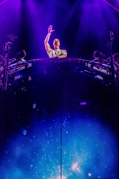 Kygo Şubat 2018 Ziggo Dome Amsterdam Hollanda — Stok fotoğraf