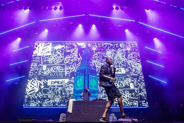 Augustus 2019 Lowlands Festival Países Bajos Stormzy — Foto de Stock