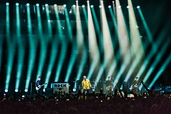 Zpěvák Liam Gallagher Afas Března 2018 Amsterdamu Nizozemsko — Stock fotografie