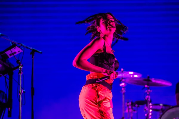 Ağustos 2019 Lowlands Festivali Hollanda Dua Lipa — Stok fotoğraf