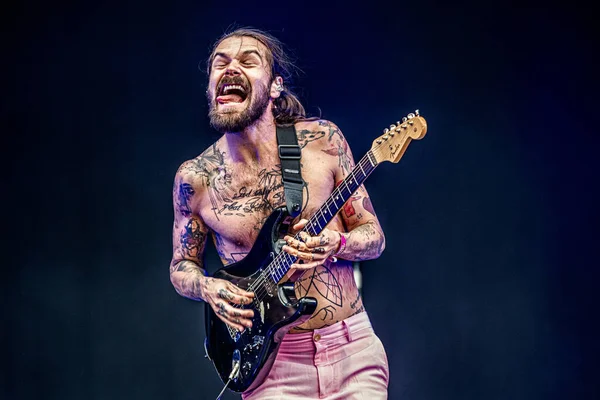 Junio 2019 Pinkpop Festival Landgraaf Países Bajos Concierto Biffy Clyro — Foto de Stock