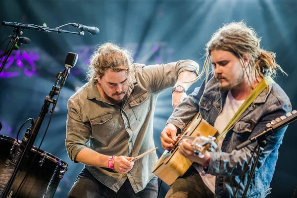 June 2019 Pinkpop Festival Landgraaf Netherlands Concert Pierce Brothers — Stock Photo, Image