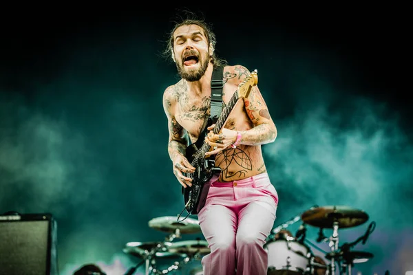 Junio 2019 Pinkpop Festival Landgraaf Países Bajos Concierto Biffy Clyro — Foto de Stock