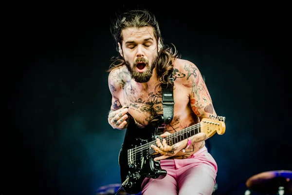 Junio 2019 Pinkpop Festival Landgraaf Países Bajos Concierto Biffy Clyro — Foto de Stock