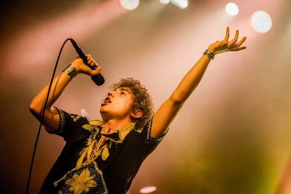 October 2018 Concert Greta Van Fleet Poppodium 013 Tiblurg Netherlands — Stock Photo, Image