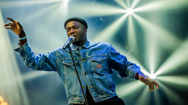 Agosto 2019 Festival Lowlands Holanda Jacob Banks — Fotografia de Stock