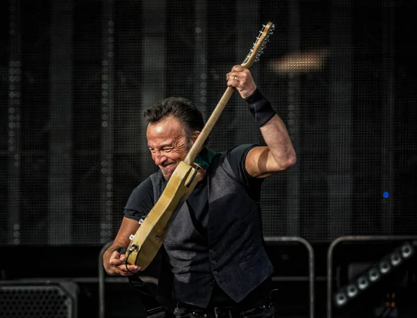 Bruces Springsteen Och Street Bandet Malieveld Festival 2016 — Stockfoto