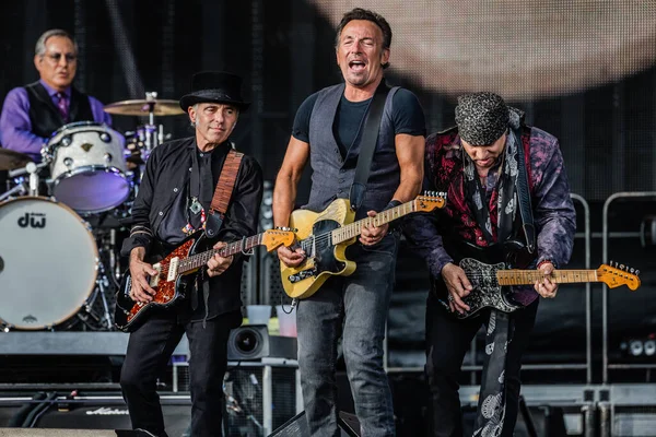 Bruces Springsteen Banda Street Festival Malieveld 2016 — Foto de Stock