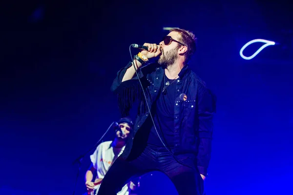 Kasabian Performance Sziget Festival Budapest Hongarije 2019 — Stockfoto