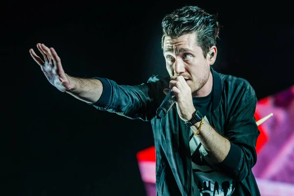 Bastille Actúa Amsterdam Ziggo Dome — Foto de Stock