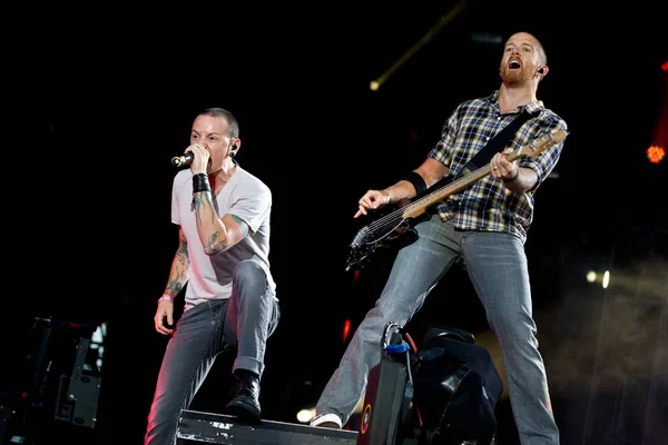 Pinkpop Festival Landgraaf Netherlands 2012 Concert Linkin Park — Stock Photo, Image