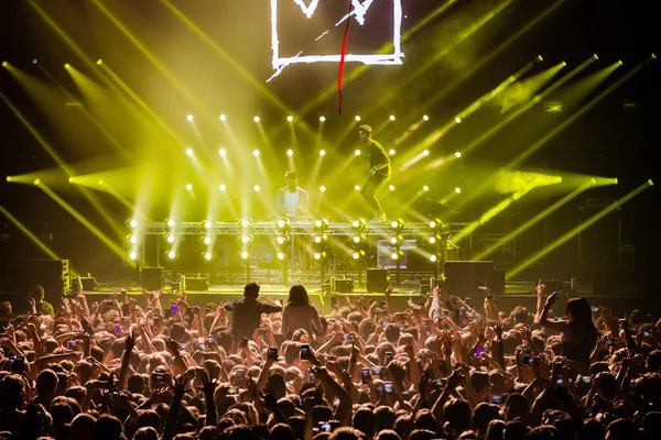 Februari 2020 Afas Live Amsterdam Nederland Concert Van Chainsmokers — Stockfoto