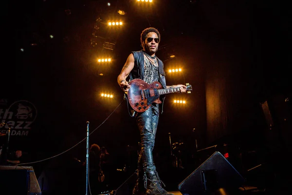 Lenny Kravitz Fellépett Északi Tenger Jazz Fesztiválon — Stock Fotó