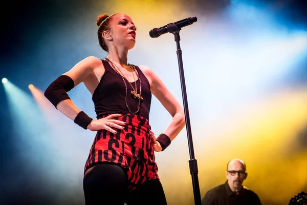 Rock Werchter Festival Belgium Concert Garbage — Stock Photo, Image