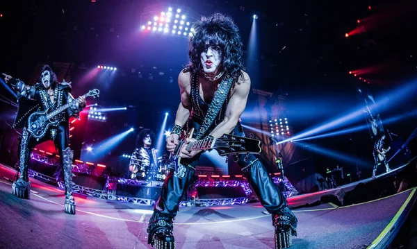 Kiss Performance Ahoy Festival — Stock Photo, Image