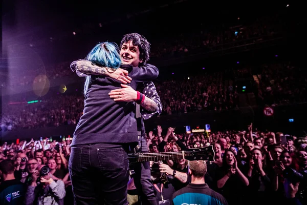 Green Day Performance Amsterdam Ziggo Dome — Stock Photo, Image