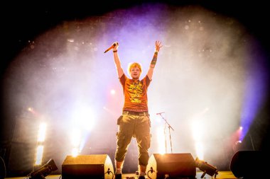 Rock Werchter Festival, Belgium concertt of Ed Sheeran