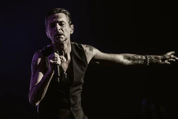 Depeche Mode Esibiscono Amsterdam Ziggo Dome — Foto Stock