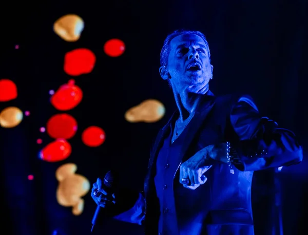 Depeche Mode Występuje Amsterdamie Ziggo Dome — Zdjęcie stockowe