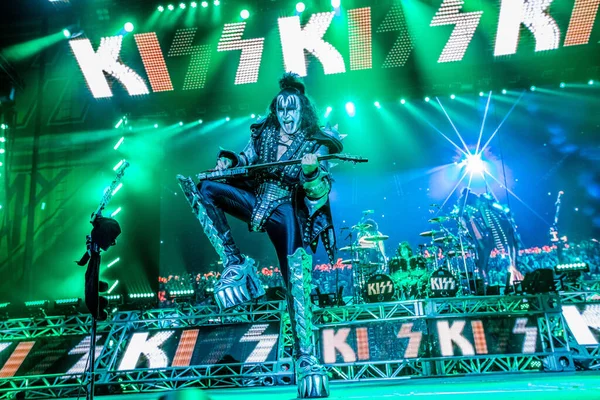 Kiss Performance Ahoy Festival — Stock Photo, Image