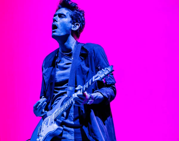 John Mayer Performance Ziggo Dome — Stock Photo, Image