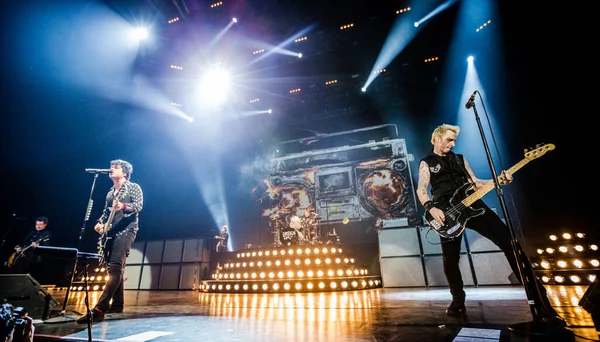 Green Day Performance Amsterdam Ziggo Dome — Stock Photo, Image