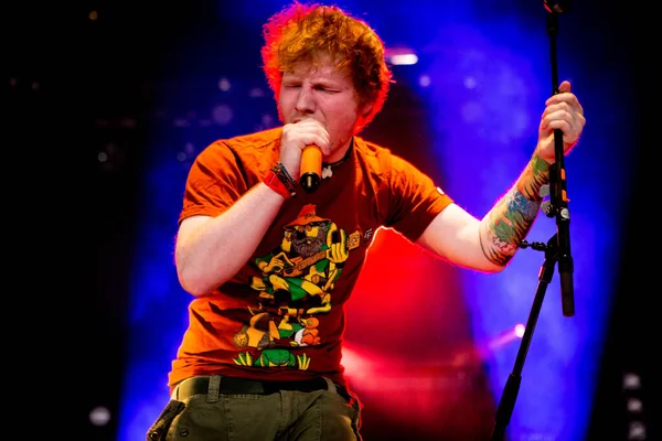 Rock Werchter Festival Belgium Concertt Sheeran — Stock Photo, Image