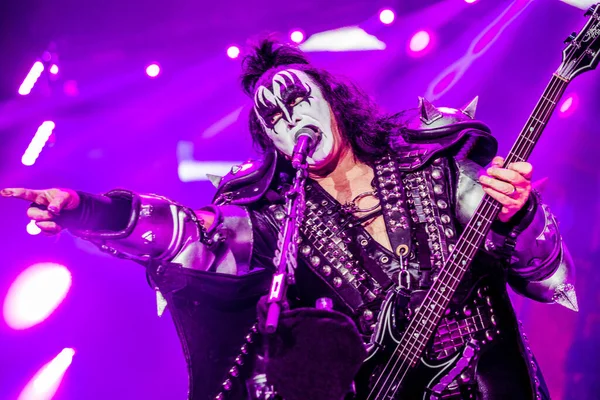 Kiss Performance Ahoy Festival — Stock Photo, Image