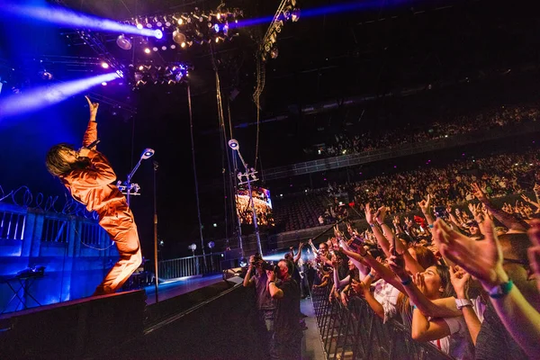 Actuación Cole Amsterdam Ziggo Dome — Foto de Stock