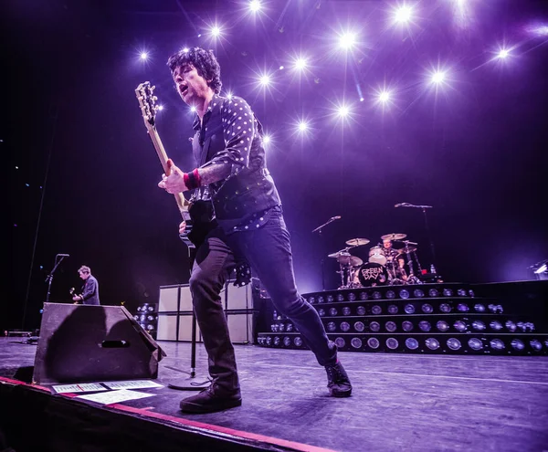 Actuación Green Day Amsterdam Ziggo Dome — Foto de Stock