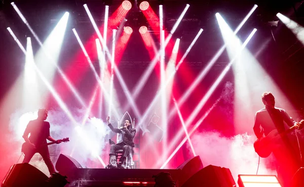 Marilyn Manson Tritt Eindhoven Klokgebouw Auf — Stockfoto