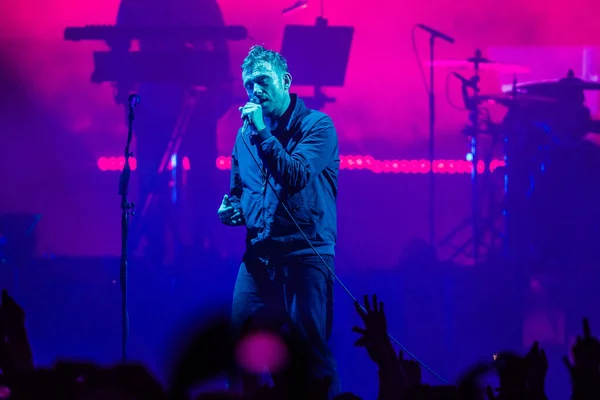 Actuación Gorillaz Amsterdam Ziggo Dome — Foto de Stock