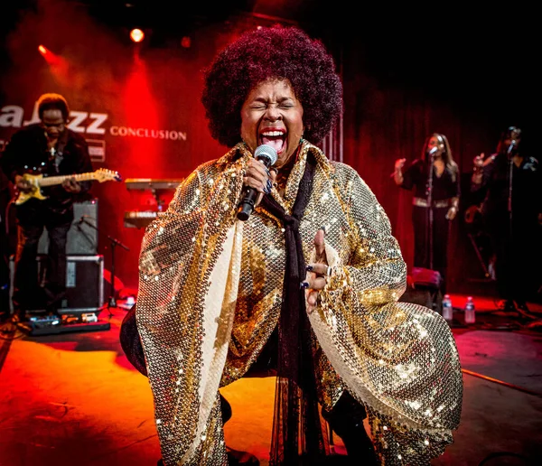 Betty Wright Festival Jazz Del Mar Del Norte Ahoy Rotterdam — Foto de Stock