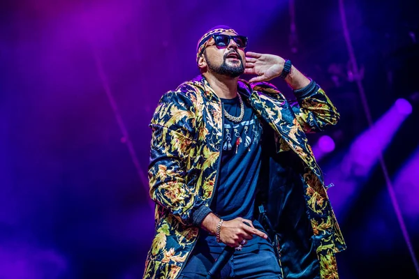 Sean Paul Actuando Escenario Durante Festival Música Lowlands 2017 —  Fotos de Stock