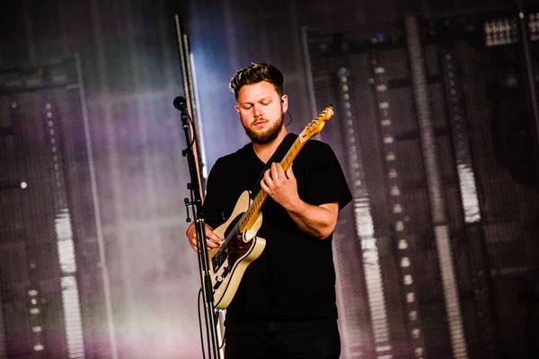 Alt Actuando Escenario Durante Festival Música — Foto de Stock