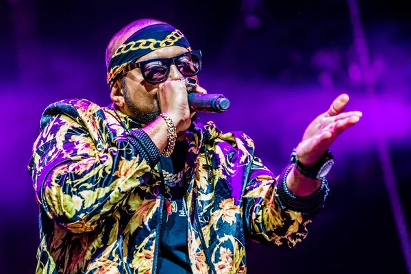 Sean Paul Performing Stage Lowlands 2017 Music Festival — Stock Photo, Image