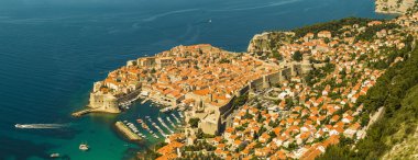 eski şehir Dubrovnik Hırvatistan güzel yaz günde görüntülemek