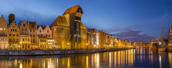 Září 2016:Cityscape v Gdaňsku v Polsku Gdaňsk, Polsko. — Stock fotografie