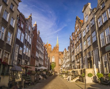 Polonya 'daki Gdansk şehri.