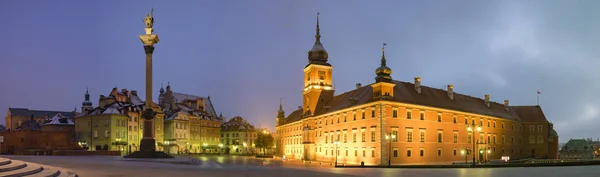 Old Town and Royal Castle in Warsaw, Poland — Stock Photo, Image